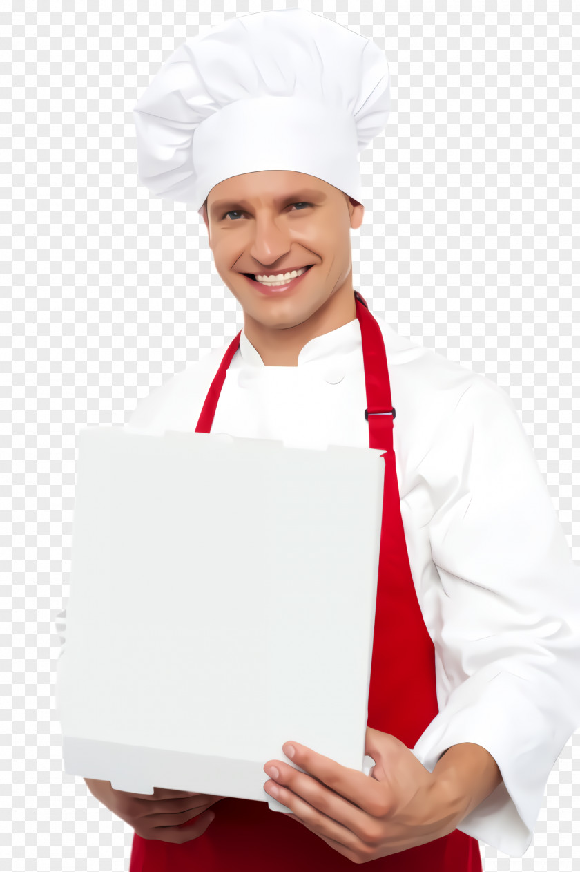Smile Apron Cook Chef's Uniform Chef Chief White PNG