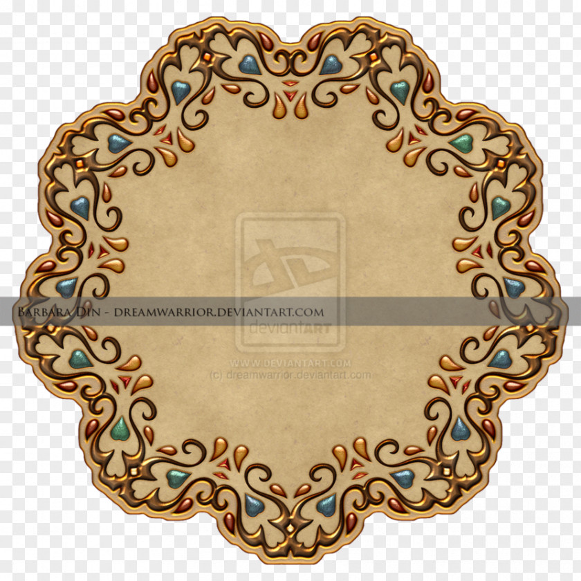 Antique Gold Picture Frames Clip Art PNG