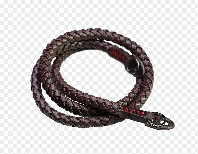 Camera Strap Leash Leather Rope PNG