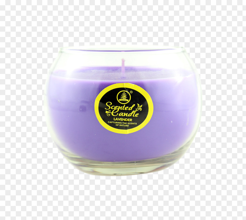Church Candles Lilac Purple Violet Glass Wax PNG