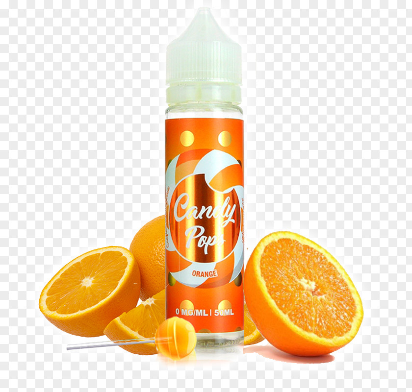 Juice Orange Electronic Cigarette Aerosol And Liquid Cocktail PNG