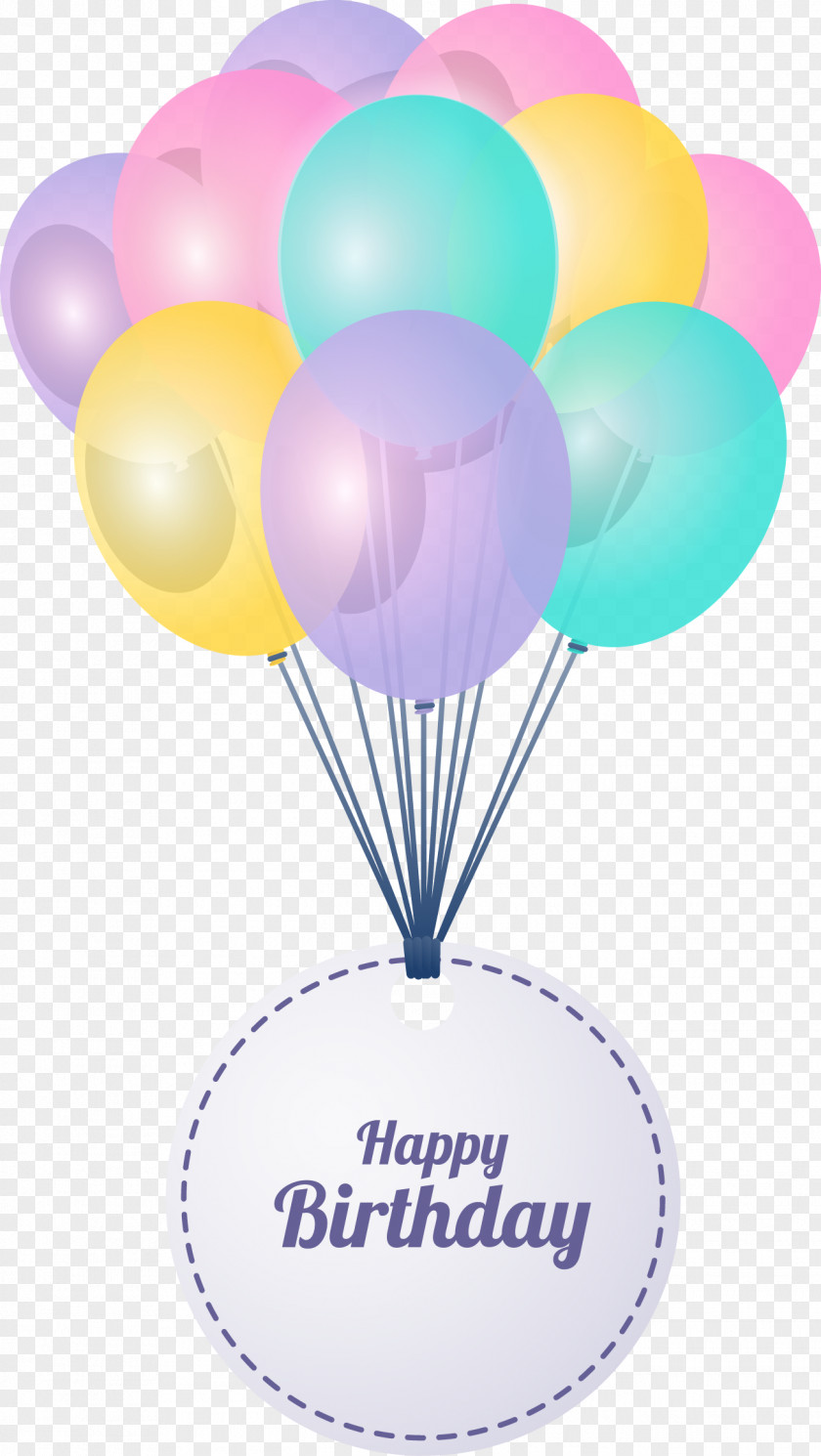 Vector Hand Painted Colored Balloons Balloon PNG