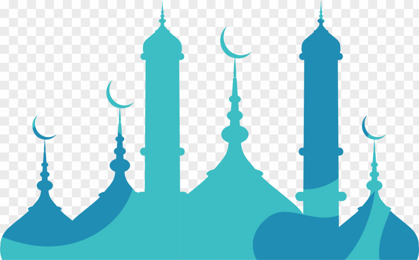 Blue Painted Church Of Eid Al Fitr Medina Rabi Al-awwal Islamic Calendar 12 Rabiulawal PNG