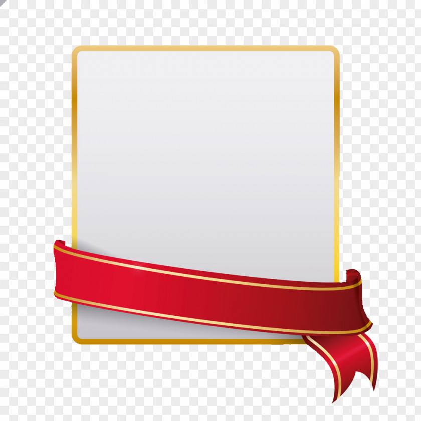 Creative Textured Ribbon Image Paper Icon PNG