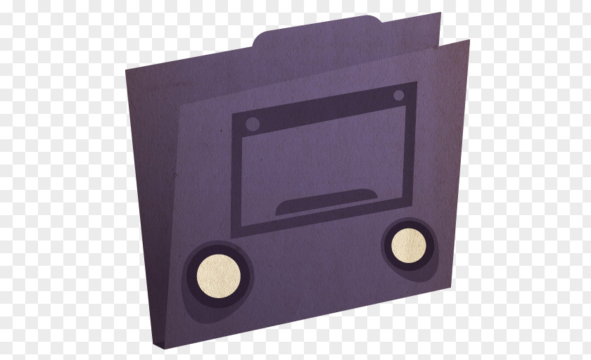 Folder Desktop Purple Hardware Angle PNG