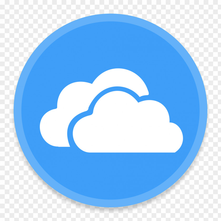 OneDrive Blue Area Text Symbol Sky PNG