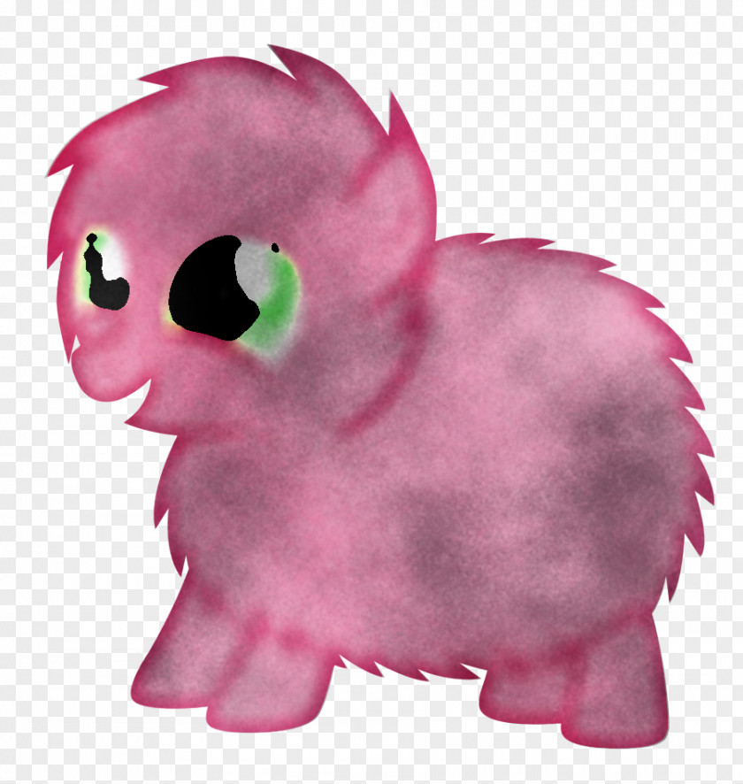 Pony Magenta Pink Stuffed Toy Animal Figure Snout PNG