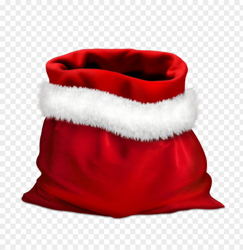 Santa Claus Gift Christmas PNG