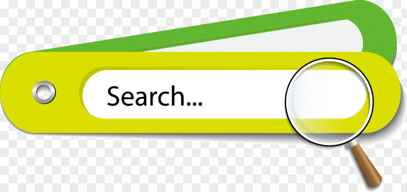 Search Bar Magnifying Glass Box PNG