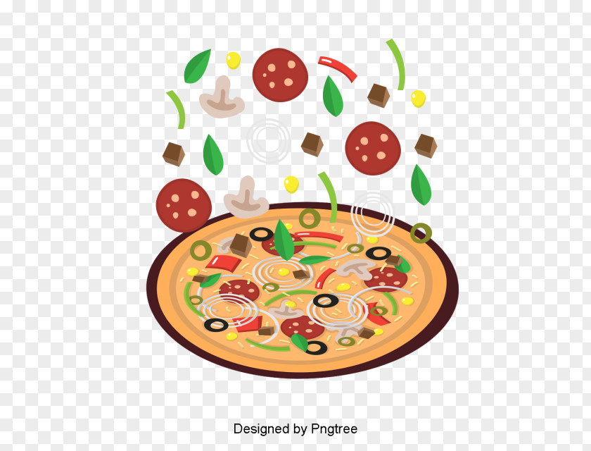 Tableware Pepperoni Pizza PNG