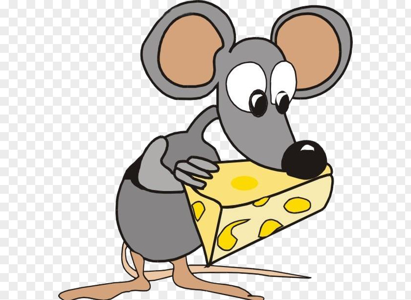 The Mouse Was Hugging Cake Macaroni And Cheese Cartoon Clip Art PNG