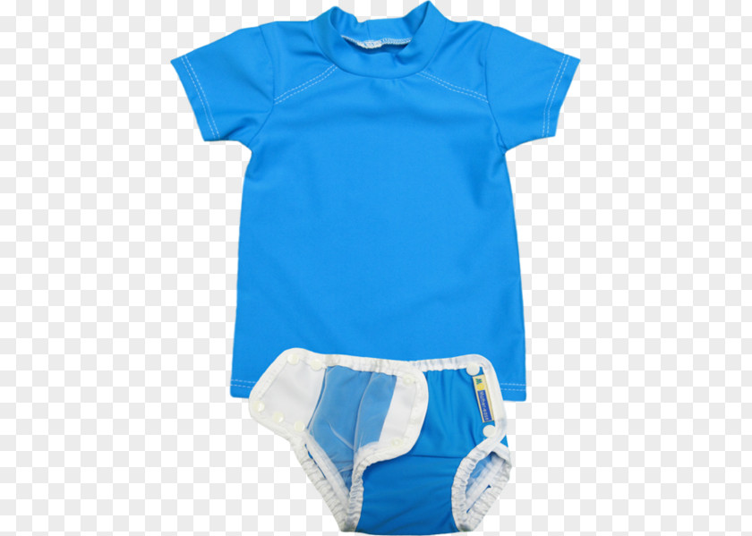 Blue Sun Cream Baby & Toddler One-Pieces Swim Diaper T-shirt Swimming Pool PNG