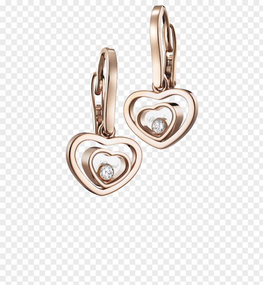 Gold Earrings Earring Jewellery Chopard Diamond PNG