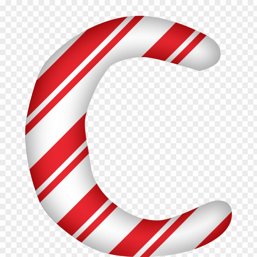 Letter C Santa Claus Case Alphabet Christmas PNG