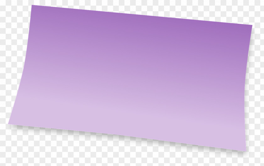 Purple Post-it Note Paper PNG