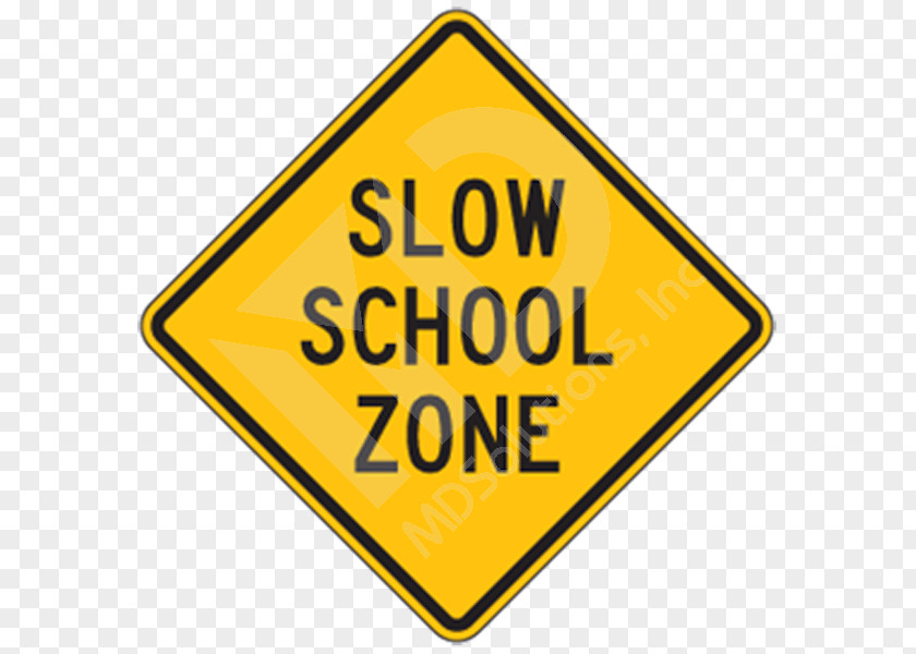 Driving School Zone Traffic Sign Warning PNG