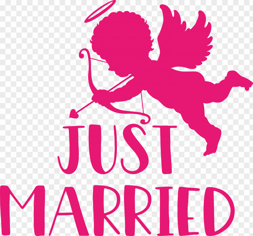 Just Married Wedding PNG