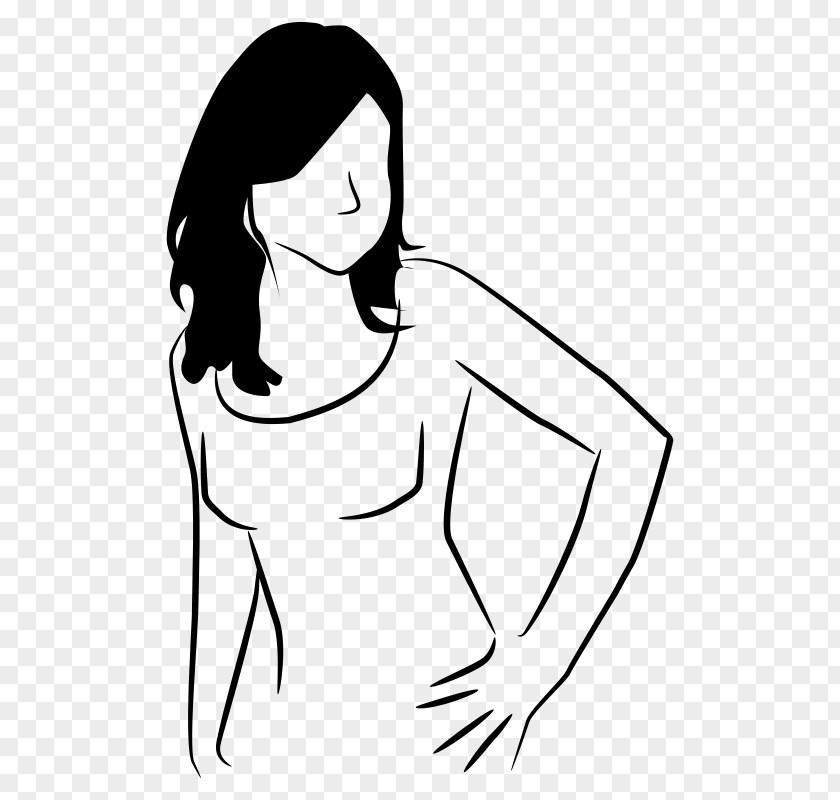 Line Woman Drawing Clip Art PNG