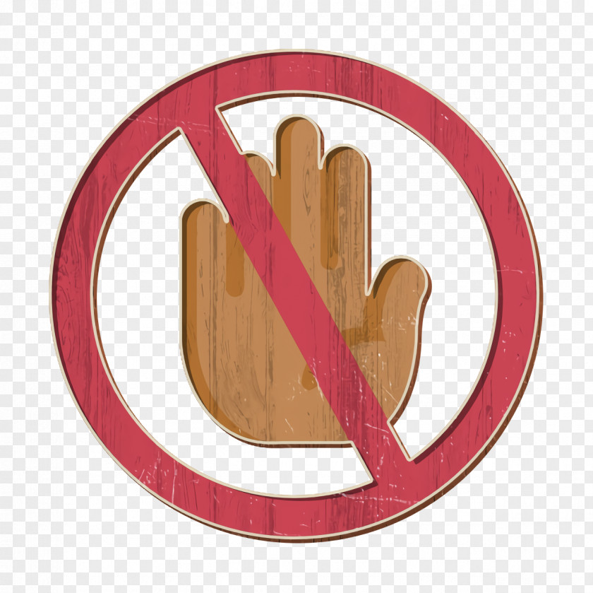 No Touch Icon Forbidden Signals & Prohibitions PNG