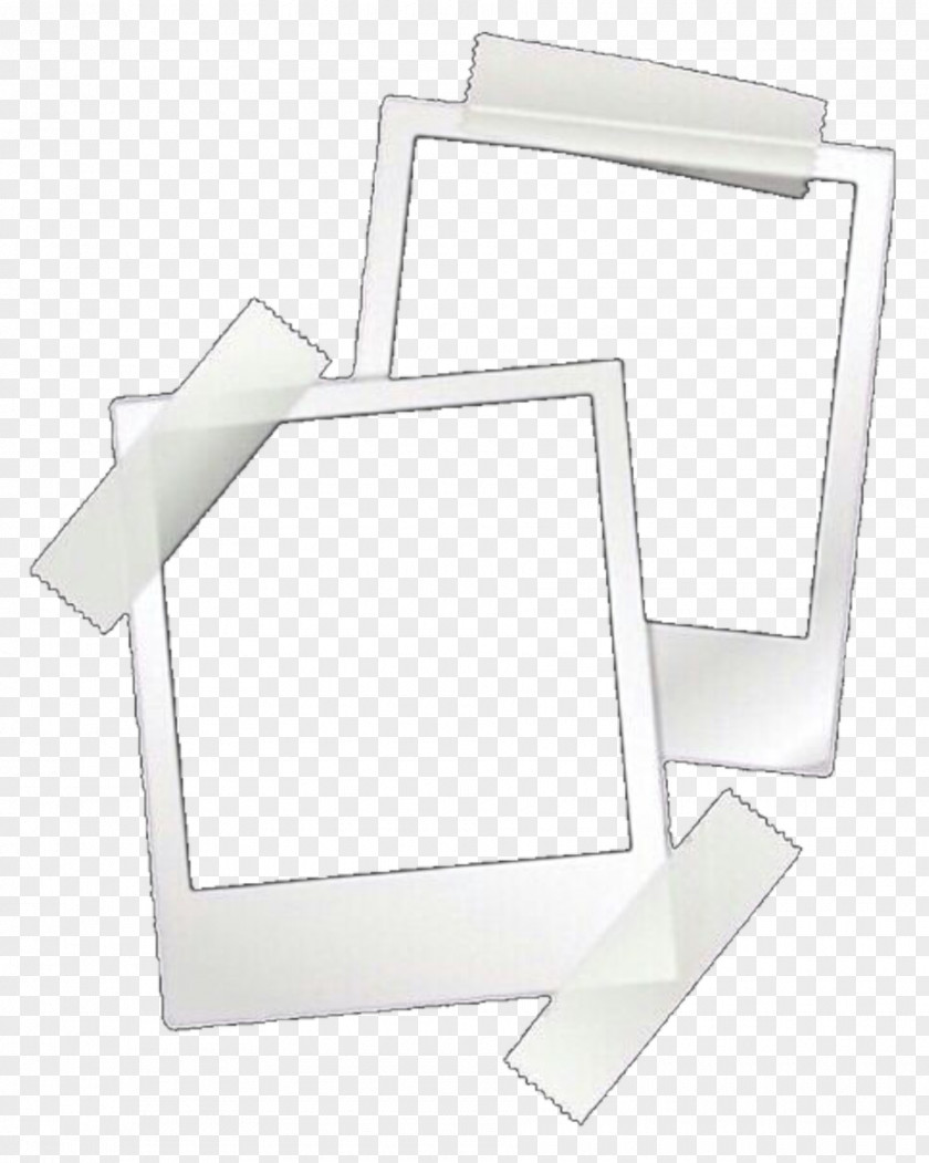 Polaroid Frame Product Design Angle Square Meter PNG