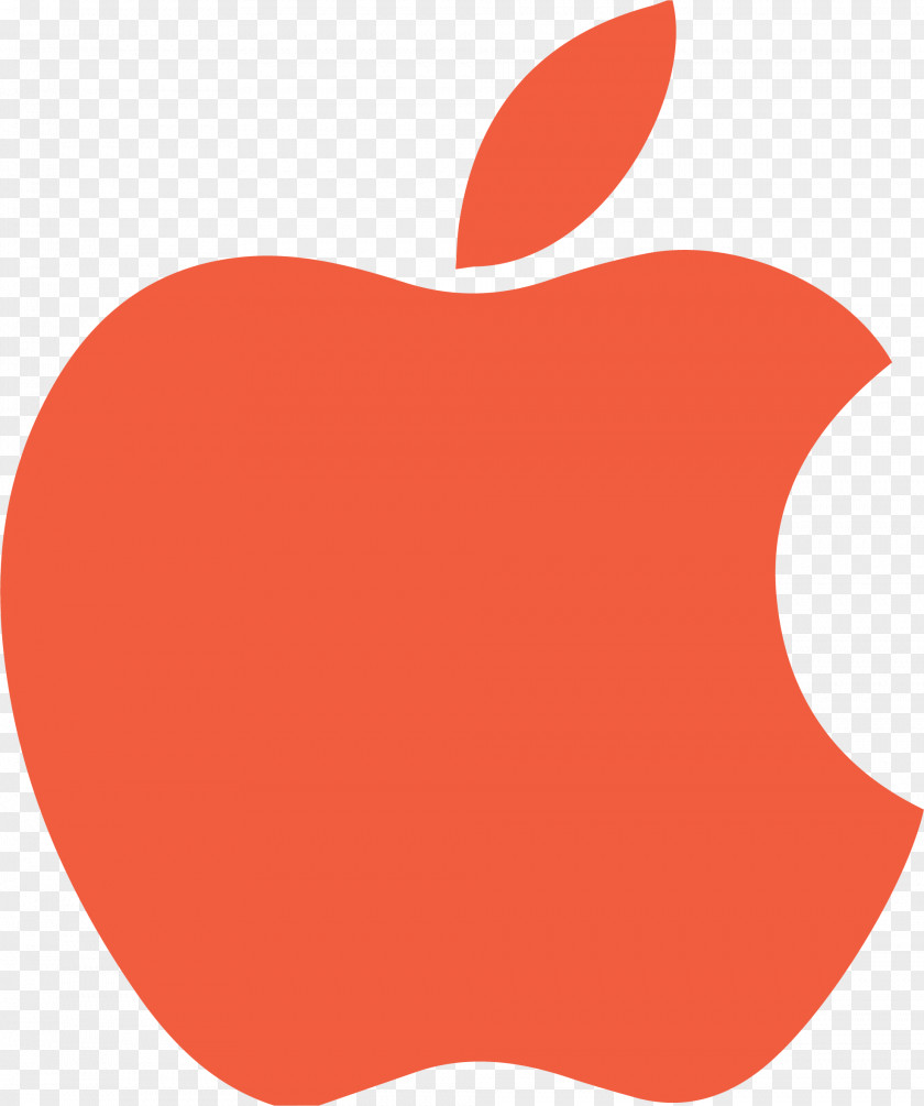 Red Apple IPhone MacOS Cdr PNG