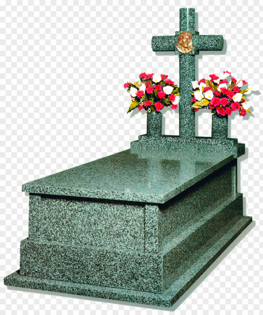 Vase Headstone Panteoi Cross Memorial PNG
