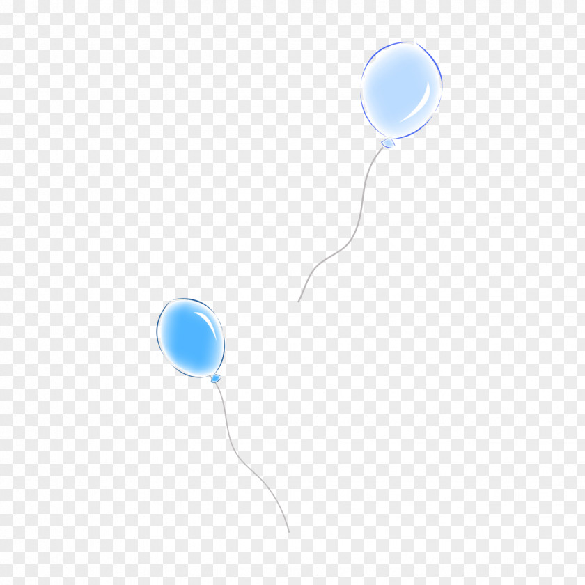 Cartoon Blue Balloons Balloon Drawing PNG