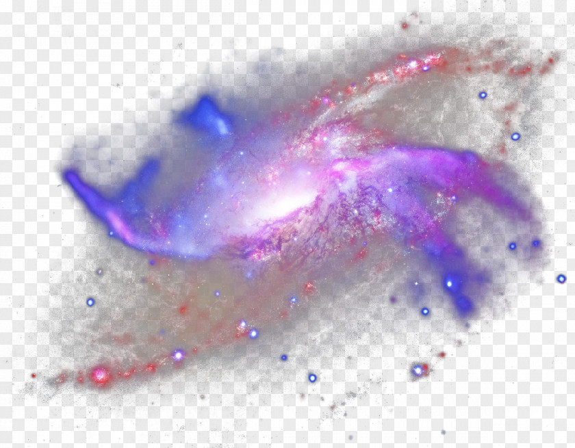 Colored Galaxy The Little Book Of Black Holes Milky Way Gravity PNG