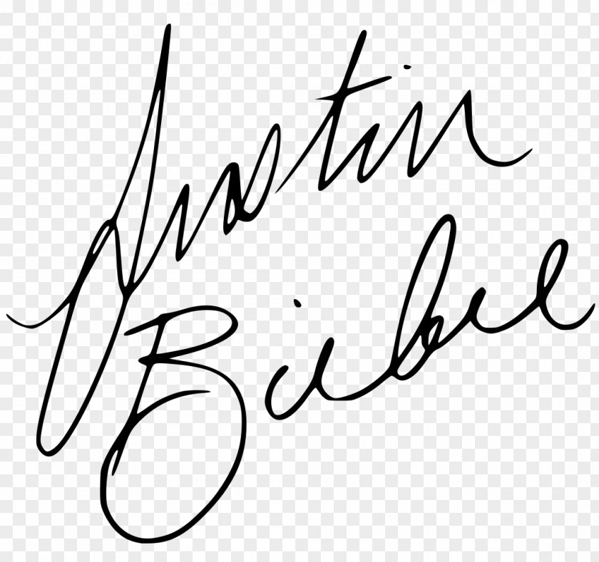 Stratford Autograph Singer-songwriter Beliebers Signature PNG
