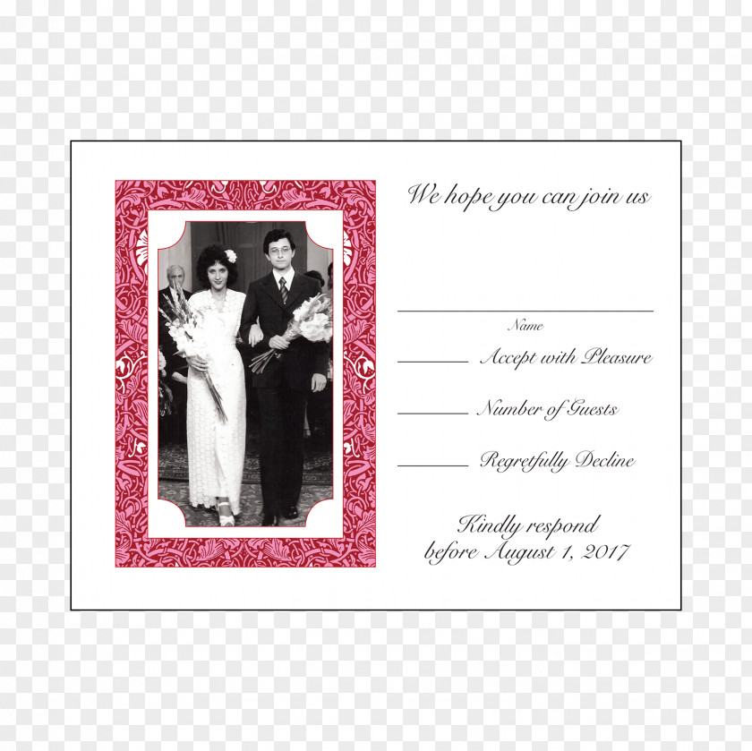 Wedding Invitation Picture Frames Anniversary PNG