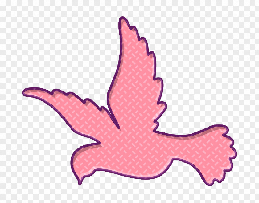 Bird Icon Flying Dove Shape Animals PNG