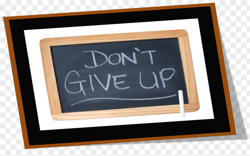 Give Up Blackboard Learn Picture Frames Font PNG