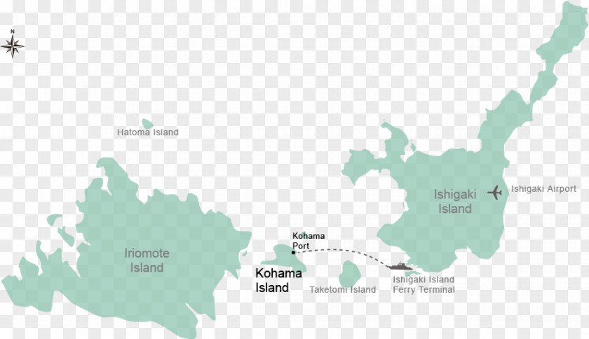 Hotel Kohama Island Iriomote-Ishigaki National Park New Ishigaki Airport Okinawa Kuroshima PNG