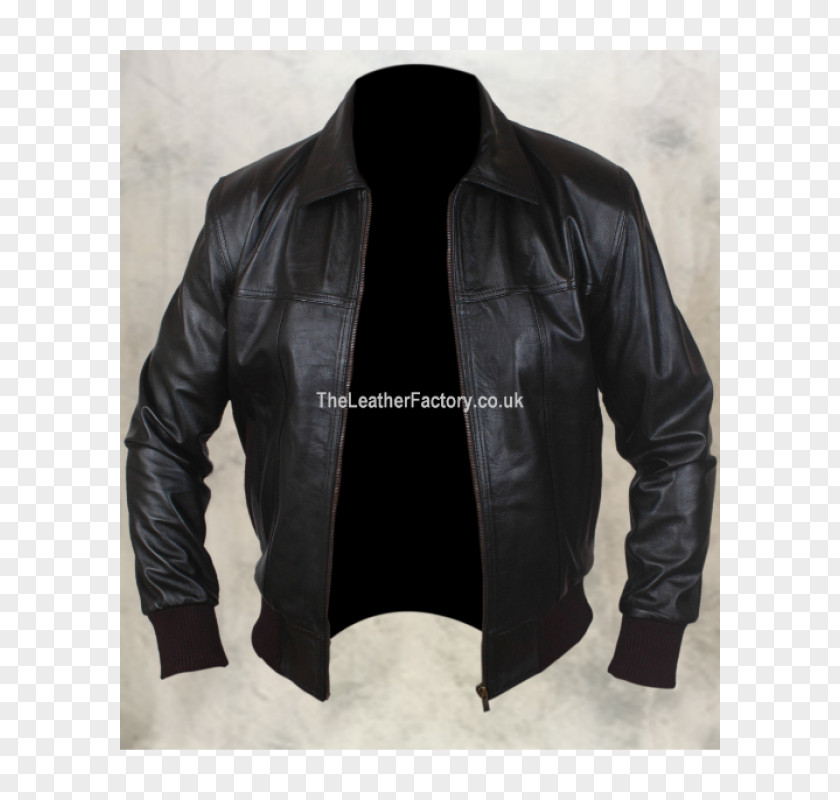 Jacket Leather Collar Cuff PNG