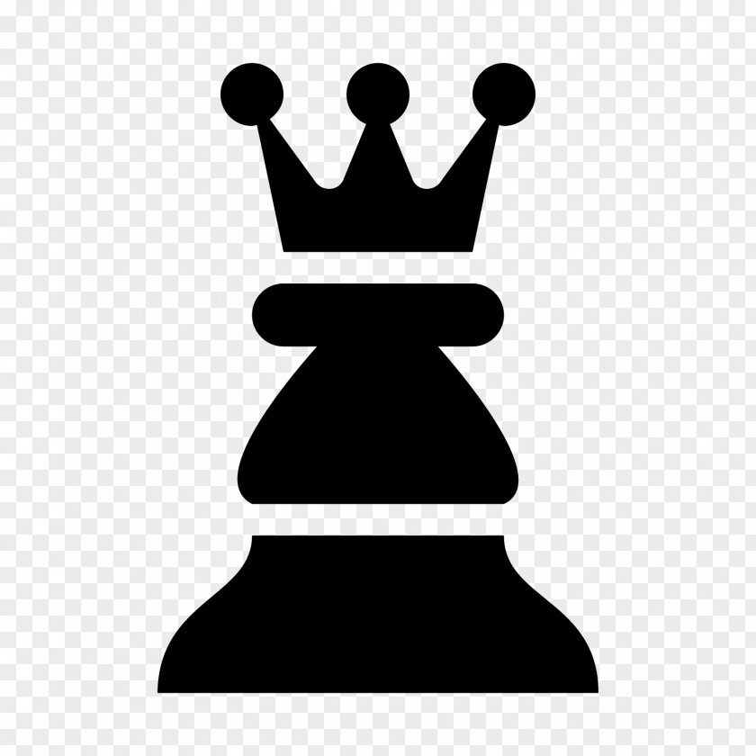 Chess Pawn Queen Icon PNG