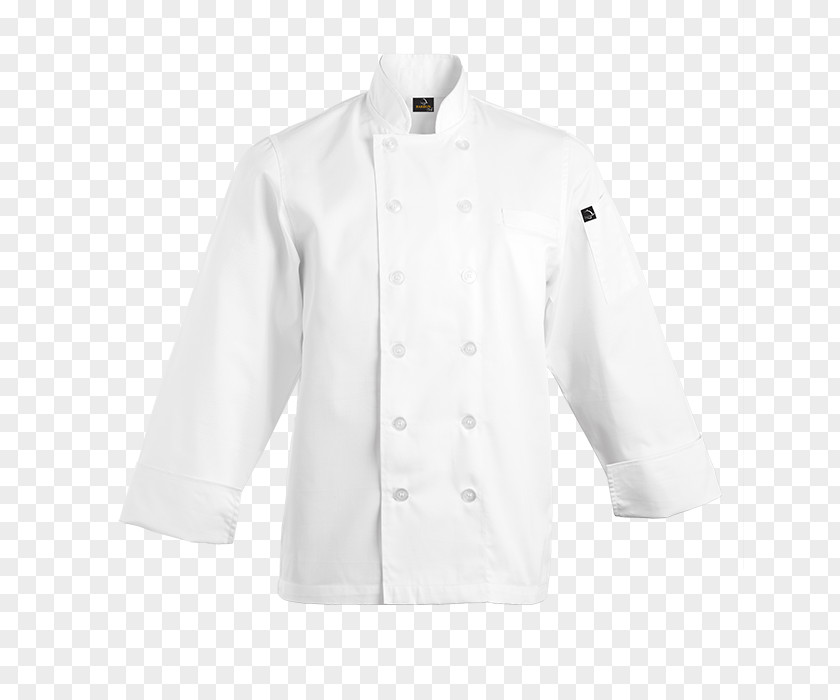 Jacket Blouse Chef's Uniform Collar Button PNG