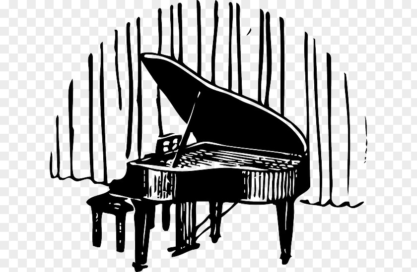 Piano Cartoon Musical Keyboard Clip Art PNG