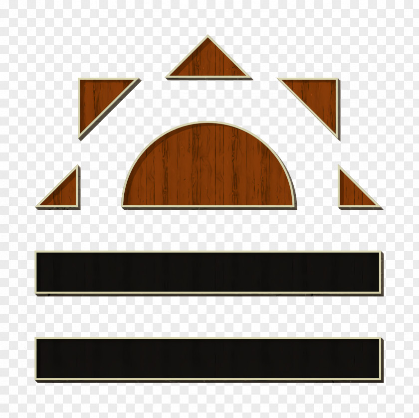 Rectangle Logo Wood Icon PNG