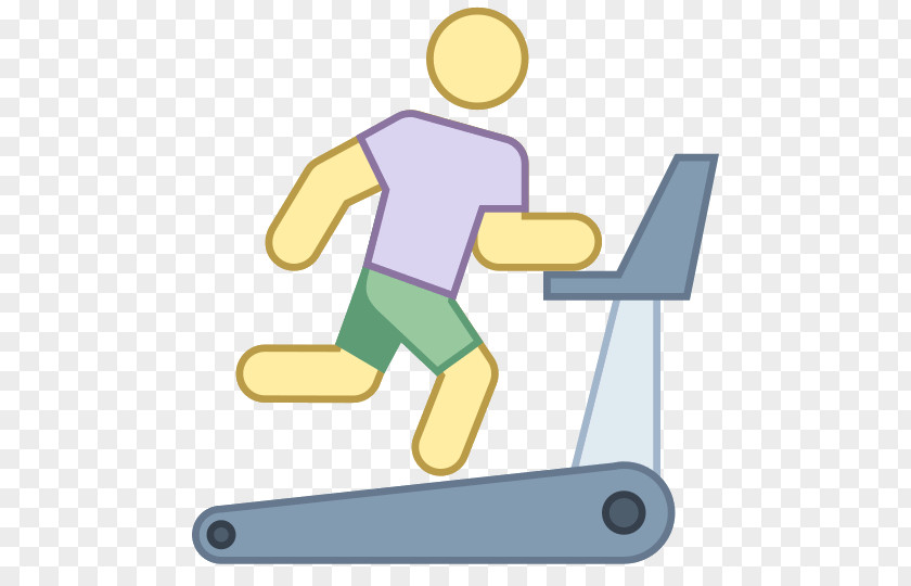 Treadmill Walking Exercise Clip Art PNG