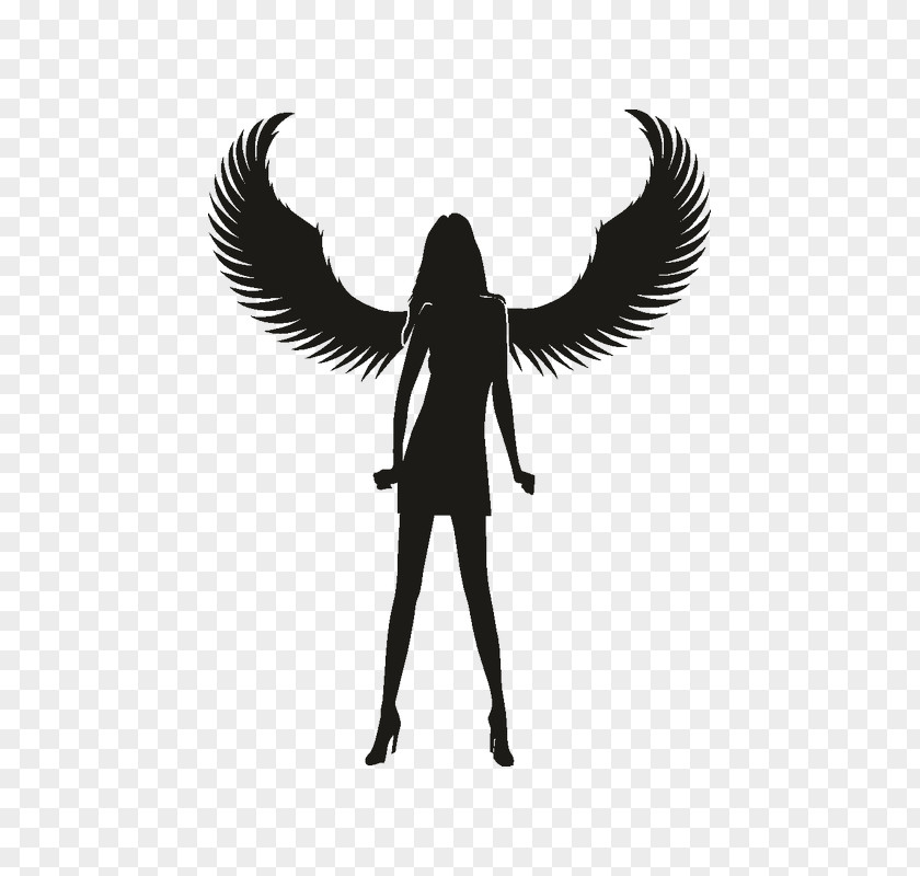 Angel Sticker Wall Decal Illustration PNG