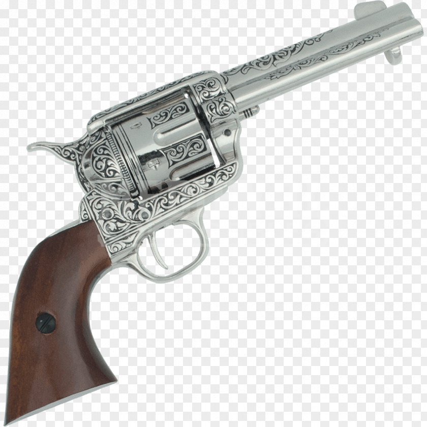 Colt Conversion Revolver Trigger Firearm Single Action Army Pistol PNG