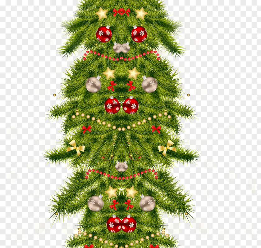 Decorated Christmas Tree Gratis PNG
