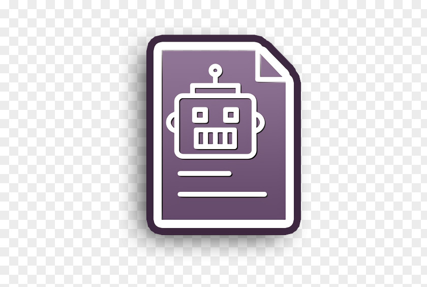 Document Icon Robots Robot PNG