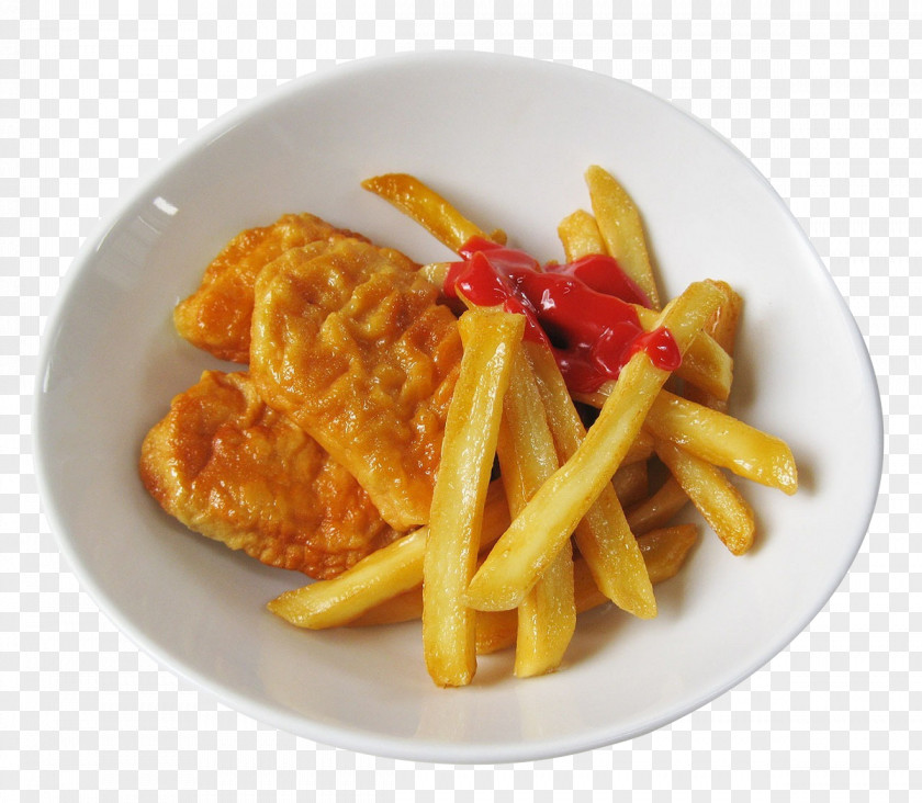 French Fries And Chicken Nuggets Squeeze Bottle Condiment Salt Mustard PNG