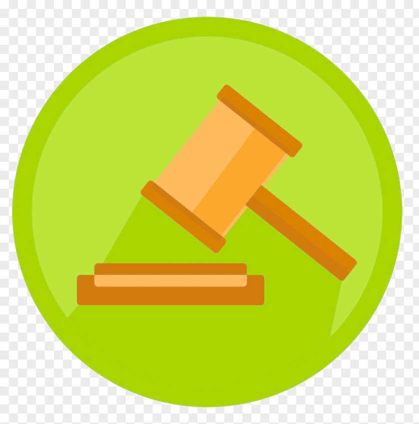 Hammer Icon Jinwan District Judge Court Trial Law PNG