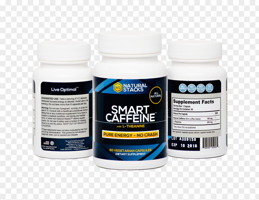 Health Dietary Supplement Caffeine Theanine Nootropic PNG