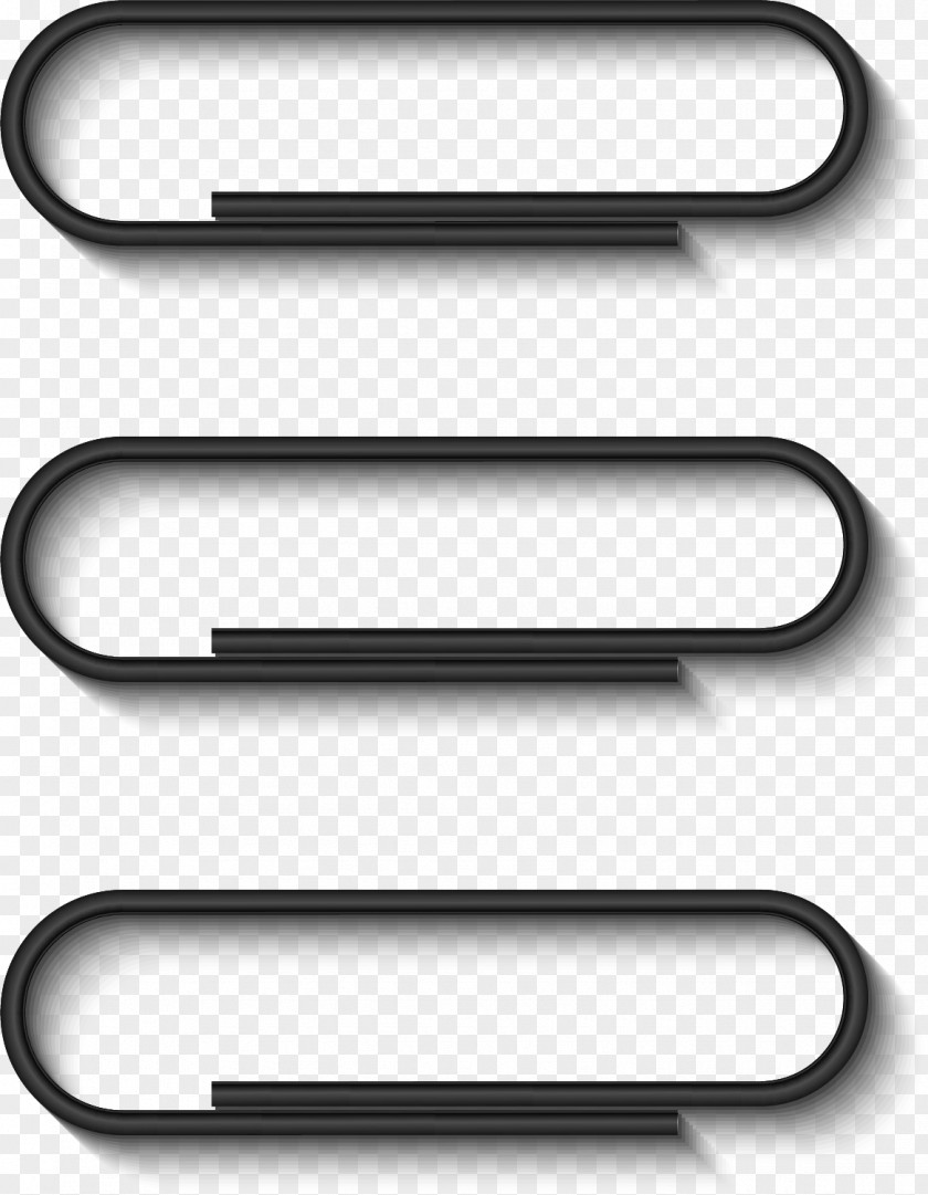 Vector Hand Painted Pin Paper Clip PNG