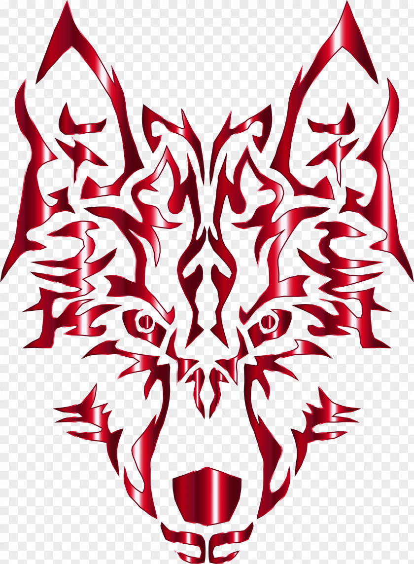 Wolf Gray Symmetry Clip Art PNG