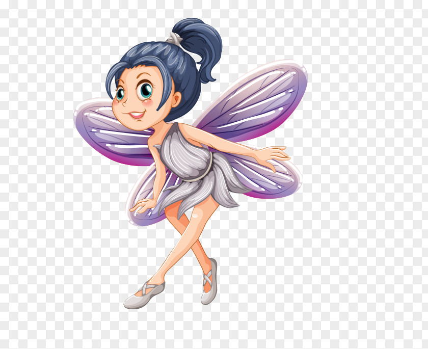 Beautiful Elf Fairy Pixie Illustration PNG
