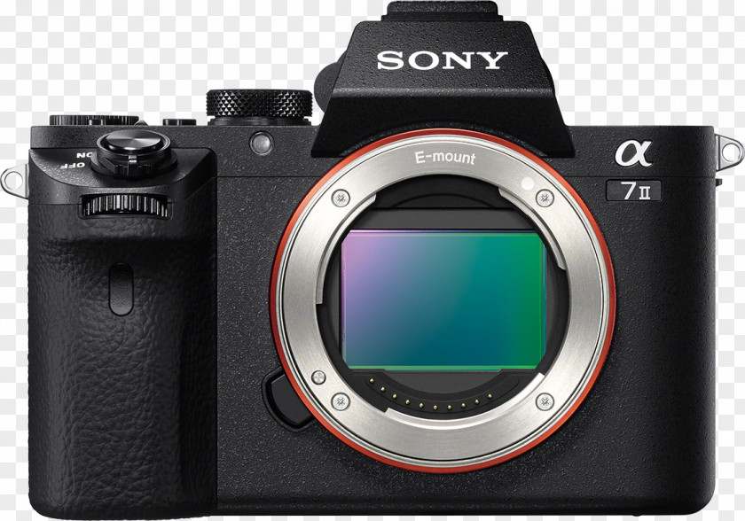 Camera Sony α7 Mirrorless Interchangeable-lens Full-frame Digital SLR System PNG